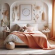 Hintergrund, Wallpaper: skandinavisches Schlafzimmer