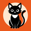 © Chayon Sarker - cat cute logo icon vector silhouette