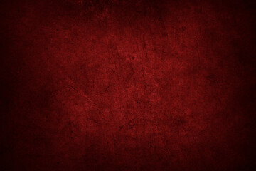 Wall Mural - Red textured concrete background