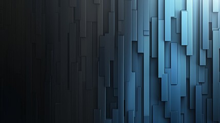 Wall Mural - Abstract background featuring vertical blue panels with gradient textures.