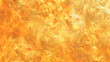© Enigma - Abstract close-up of vibrant flames filling the frame with a dynamic and fluid texture, conveying energy, warmth, and the raw power of fire in an all-encompassing orange and yellow blaze