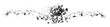 Pieces of charcoal dust on a white background, top view. Particles of charcoal.