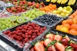 © furyon - colorful array of fresh fruits and vegetables on display in costco refrigerated section healthy food choices digital photo