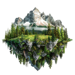 Wall Mural - mountain in the mountains