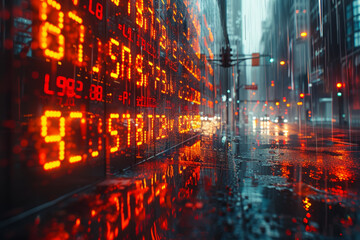 Poster - a volatile asset class subject to price fluctuations driven by market demand, speculation, and macro