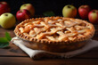 Delicious apple pie generative AI