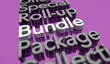 Bundle Special Package Offer Deal Words 3d Illustration