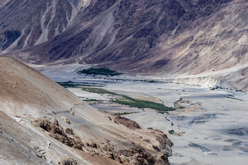 Wall Mural - Khardung La Pass is one of the world's highest motorable mountain passes | Leh Ladakh | India through my lens