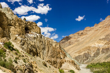 Wall Mural - Phugtal Gompa is a Buddhist monastery located in the remote Lungnak Valley in south-eastern Zanskar | Leh Ladakh | India through my lens