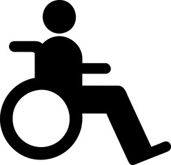 Wall Mural - disabled svg