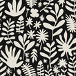 Floral and Geometric Elements Pattern