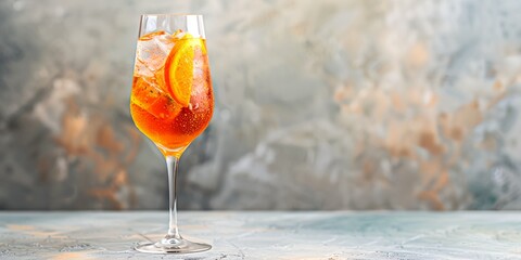 Wall Mural - Aperol spritz, summer cocktail