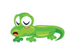 lizard mascot cartoon