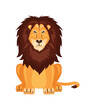 lion animal isolated
