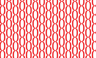 Poster - abstract simple red vertical circle pattern.