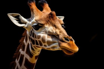 Poster - Close-up portrait of a giraffe