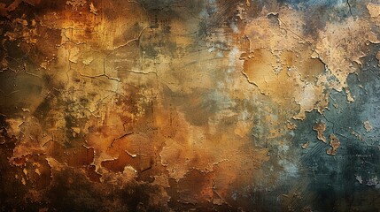 grungy textured background with distressed layers and earthy tones