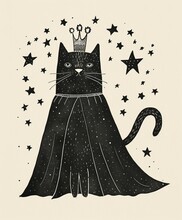 古いヴィンテージの子猫アート 無料画像 - Public Domain Pictures
