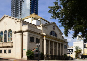 Wall Mural - Orthodox Church in Downtown Orlando, Florida