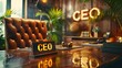 © Orca - Executive Authority: A Glimpse of a CEO's Desk
