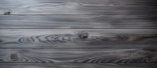 Poster - A top view of a textured gray wood table perfect for a background image with copy space