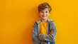 © Studio Nova - A Joyful Boy Against Orange