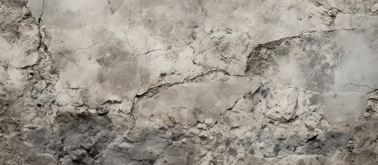 Poster - Aged and rugged granite texture in the backdrop resembling a natural combination of cement and stone Providing a copy space image with a banner like appearance complemented by a grungy concrete wall