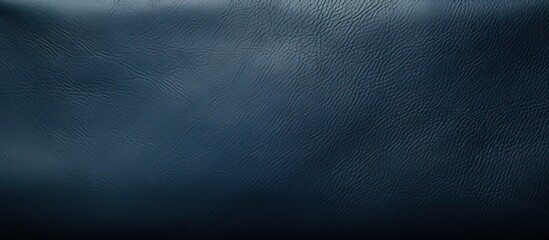 Aufkleber - The navy leather texture provides an intriguing and luxurious visual experience with its smooth surface and rich blue hue It is a versatile copy space image that can be used in various design project