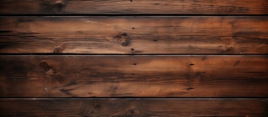 Poster - A copy space image showcasing the rustic appeal of dark wood planks