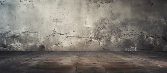 Poster - A grunge floor with ample copy space image