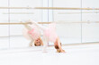 © famveldman - Little ballerina at ballet class