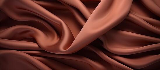 Leinwandbilder - A copy space image exhibiting the intricate texture of brown cloth