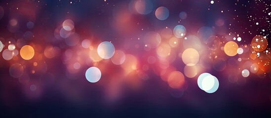 Poster - a background image with abstract bokeh and plenty of copy space