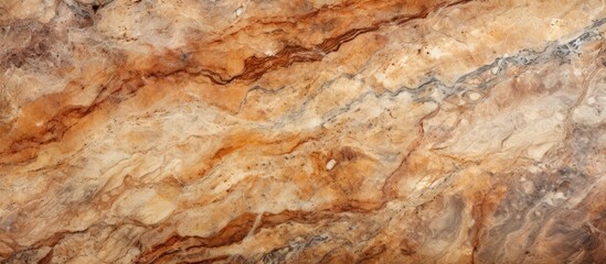 Poster - A panoramic view of a beautiful abstract marble granite texture in shades of brown and beige resembling natural stone Perfect as a copy space image 187 characters