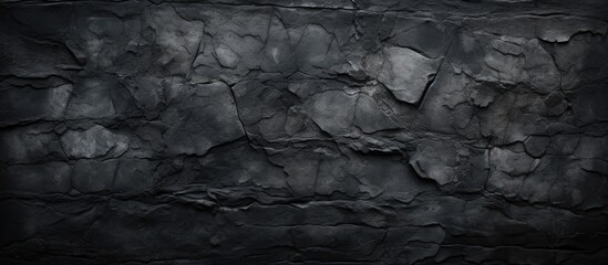 Poster - A black textured background with ample copy space image