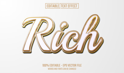 Wall Mural - rich editable text effect