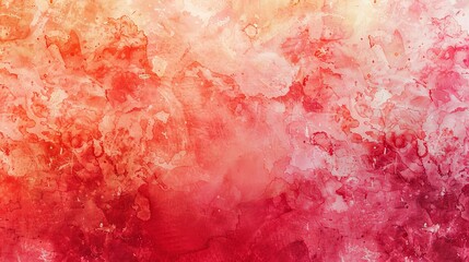 Wall Mural - The abstract red watercolor gradient detail pattern background and wallpaper