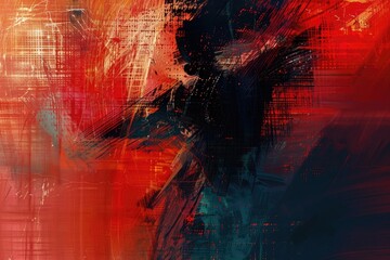 Poster - A realistic painting of a man playing a violin. Perfect for music-themed designs