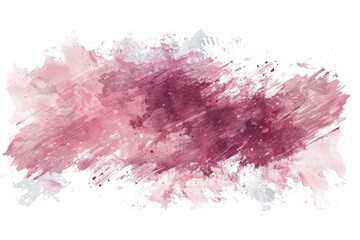 Canvas Print - Abstract watercolor painting in pink and white tones, suitable for backgrounds