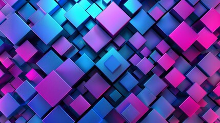 Poster - background with abstract modern squares. the template is ready for you to enter your text.