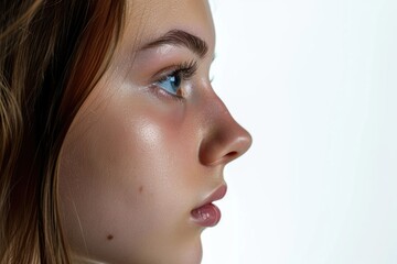 Aufkleber - Close up shot of a person using a cell phone. Perfect for technology concepts