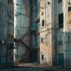 A silos in a Soviet environment