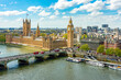 © Mistervlad - London cityscape with Houses of Parliament and Big Ben tower, UK