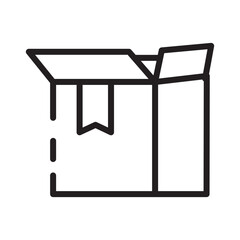 Sticker - Box Idea Solution Line Icon