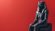 © amfibii - The Egypt statues as part of the museum's collection are very well described. for the commemoration of International Museum Day as a poster, background