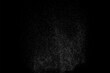 Distress overlay texture. White pattern on black background. Abstract surface dust and noise. Water realistic texture. Vector illustration, EPS 10.	