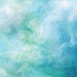 A blue and green background with white and blue smoke.