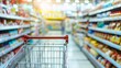 © Archibalttttt - Explore the nuanced concept of consumer choices with this image featuring a half-empty shopping cart