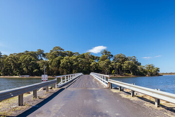 Wall Mural - Wallaga Lake in New South Wales in Australia