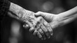 © AkuAku - The idea behind World Elder Abuse Awareness Day is akin to a nurturing figure a mother linking hands with a child